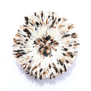 Chapéu Juju - Branco + Natural Escuro