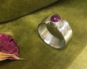 Pink Tourmaline Ring
