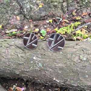Patterned Circular Studs
