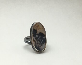 Hand Fabricated Ring with Patina
