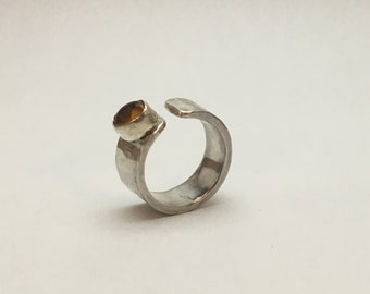 Hand Forged Silver Ring
