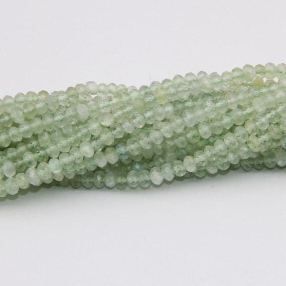 Cozylkx Perline Di Pietra Naturale 40 Pezzi - 4mm X 4mm Giada