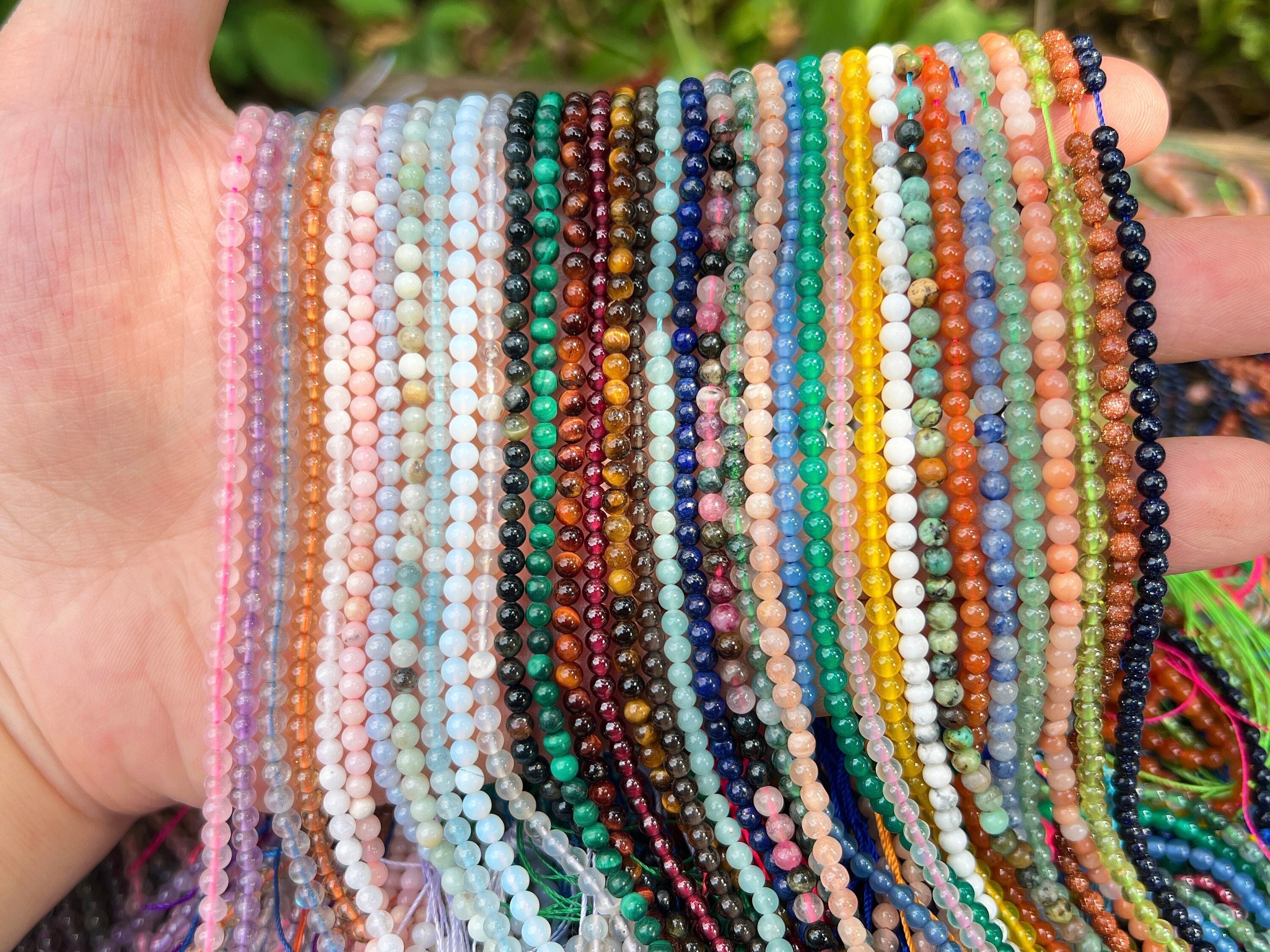 5000 Pièces Perles pour Bijoux DIY Bracelet Coloré, Perles Heishi pour la  Fabrication