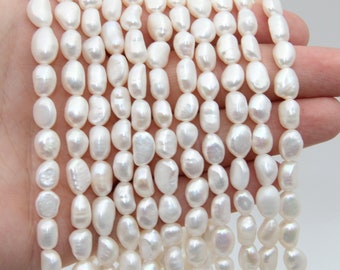 Loose Freshwater Pearls Etsy