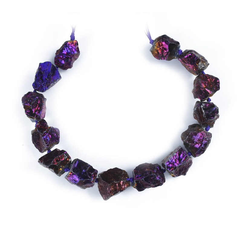 Crystal Quartz Plating Purple Beads,Beautiful Mysterious Crystal Quartz Beads,High Quality Bright Crystal Beads,Center Drilled Crystal Beads