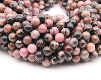 Natura Red Line Round Gemstone Beads,Polished Bright 6mm/8mm/10mm DIY Jewlery Making Beads,Wholesale Jewelry Round Beads,Gemstone Round Bead