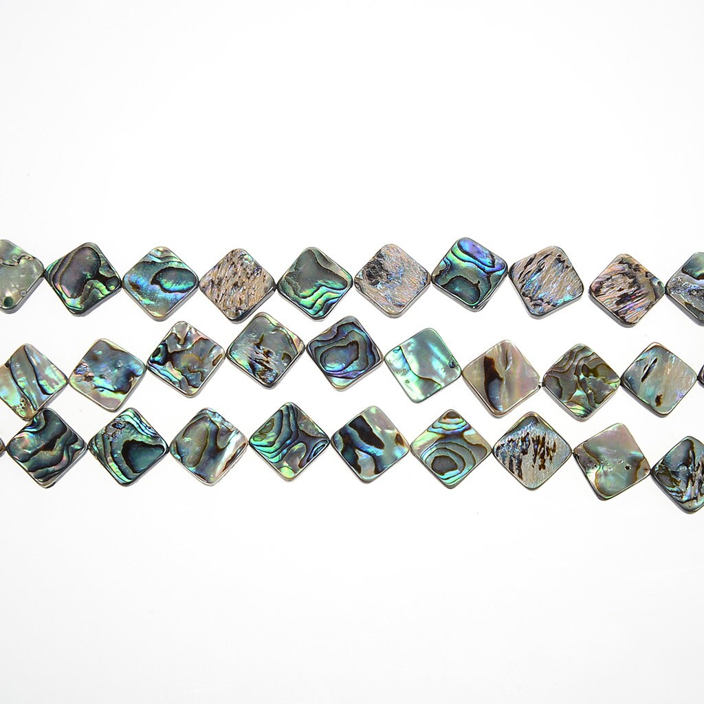15.3 Inch Natural Abalone Shell,flat Square Shell,bright Polish Abalone ...
