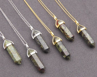 Dragon Blood Stone Necklace, Dragon Blood Pendant, Wholesale Gemstone Pendant, Boho Necklace, Women Necklace, Jewelry Gemstone Necklace Pendant.