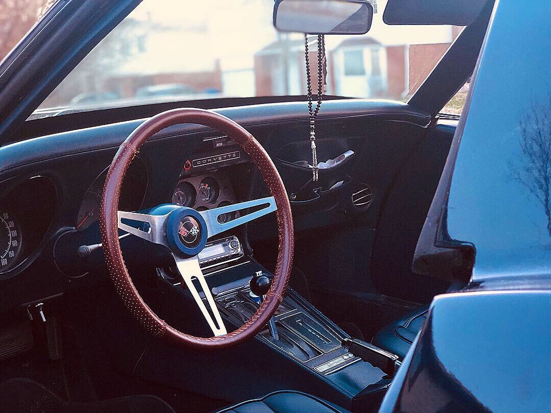 Leather Steering Wheel Wrap Classic 