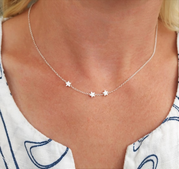 Short sterling silver necklace Outlet