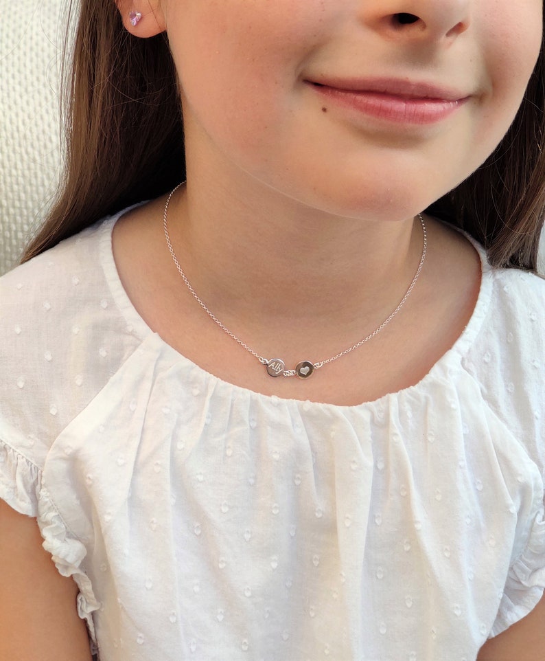 personalised baby name necklace
