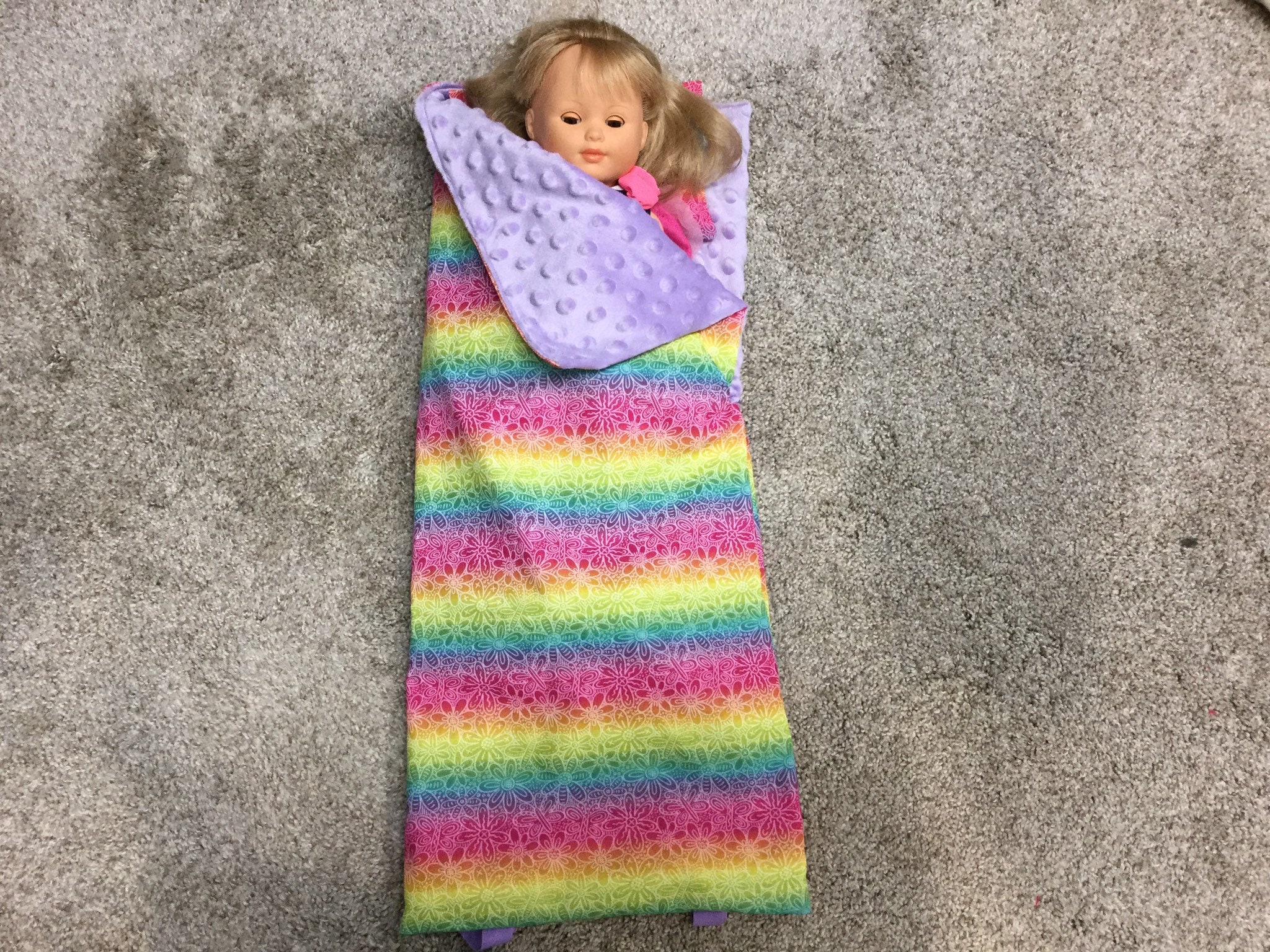 doll sleeping bag