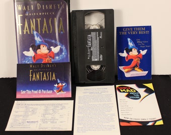Fantasia Vhs | Etsy