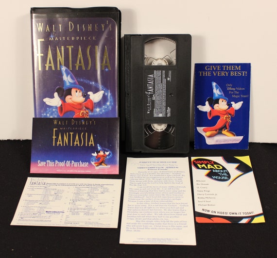 Fantasia VHS Tape Value (Rarest Most Valuable Worth 20,000, 45 OFF