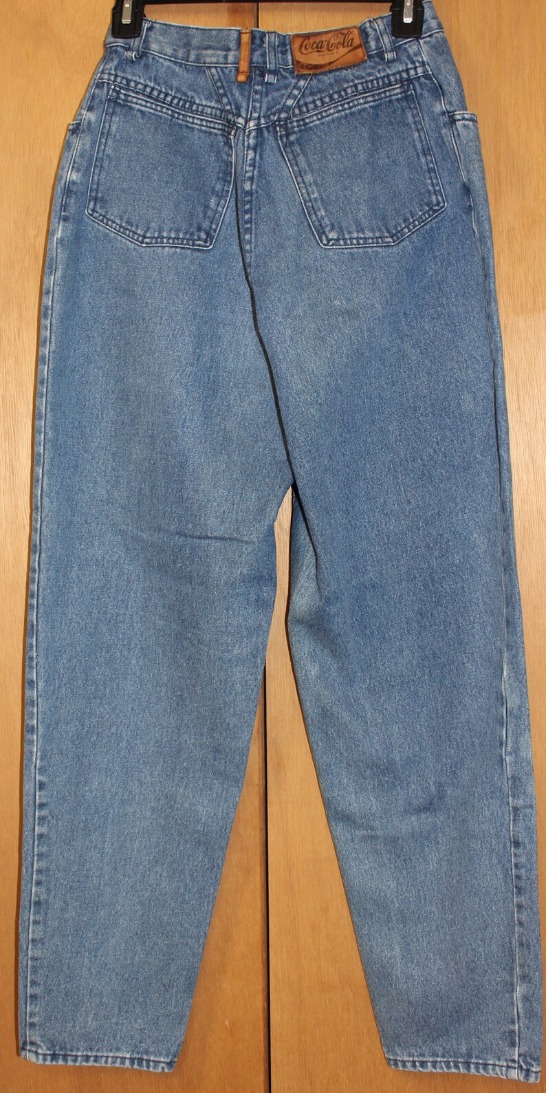 Vintage Coca Cola Jeans Pleated Front High Waist Etsy
