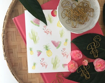 Card-OAHU jumble - Stephanie Susan Illustration