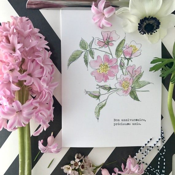 Map Epontine 2 Wild Roses Happy Birthday Precious Etsy Map Epontine 2 Wild Roses Happy Birthday Precious Etsy