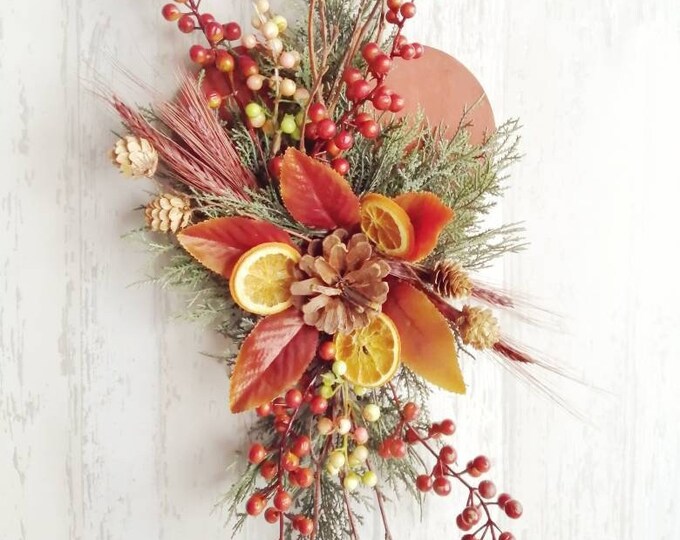 Handmade Christmas Wreath, Christmas Decoration