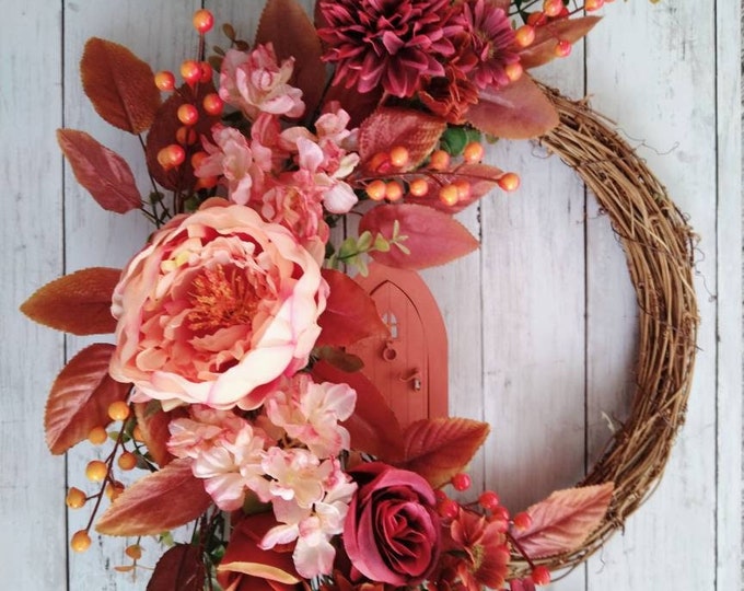 Handmade Christmas Wreath, Christmas Decoration