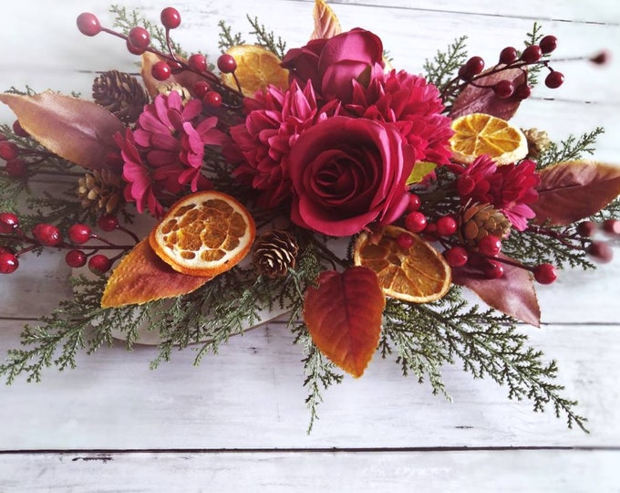 Handmade Christmas Wreath, Christmas Decoration