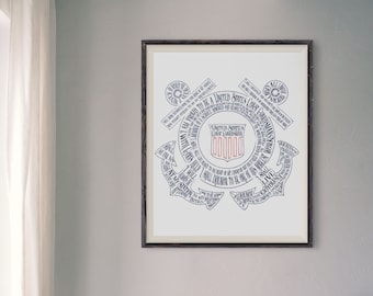 Coast Guard, Coast Guard Gift, US Coast Guard, Coast Guard Mom, Coast Guard Wife, Coast Guard Baby, USCG, USCG Chief, Coast Guard Girlfriend