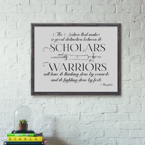 Army Wife, Army Mom, Army Gifts, Military Gifts, Army Graduation Gifts, Military School Graduation, West Point Graduation Gifts, Thucydides 11x14 Print