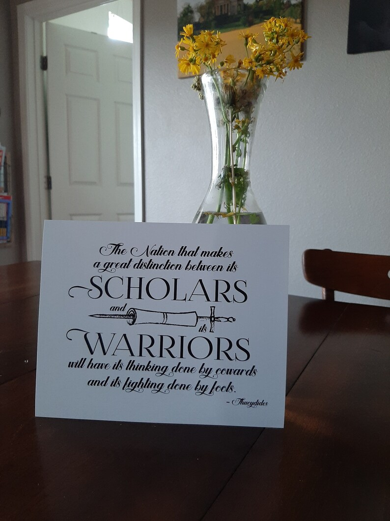 Army Wife, Army Mom, Army Gifts, Military Gifts, Army Graduation Gifts, Military School Graduation, West Point Graduation Gifts, Thucydides image 4