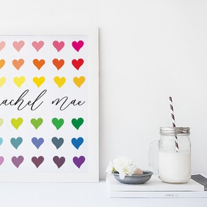 Rainbow Baby, Rainbow Baby Gift, Rainbow Baby Shower, Rainbow Baby Girl, Rainbow Baby Boy, Rainbow Baby Announcement, Rainbow Decor, Rainbow