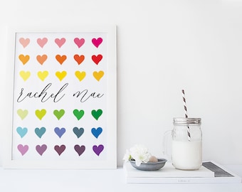 Rainbow Baby, Rainbow Baby Gift, Rainbow Baby Shower, Rainbow Baby Girl, Rainbow Baby Boy, Rainbow Baby Announcement, Rainbow Decor, Rainbow