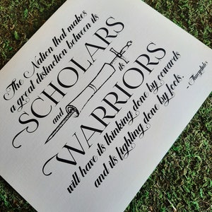 Army Wife, Army Mom, Army Gifts, Military Gifts, Army Graduation Gifts, Military School Graduation, West Point Graduation Gifts, Thucydides image 5