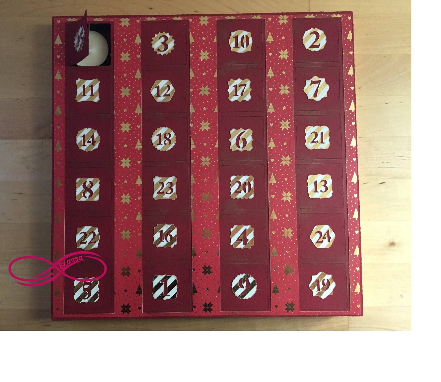 3d SVG Advent Calendar Christmas Advent Calendar svg Etsy UK