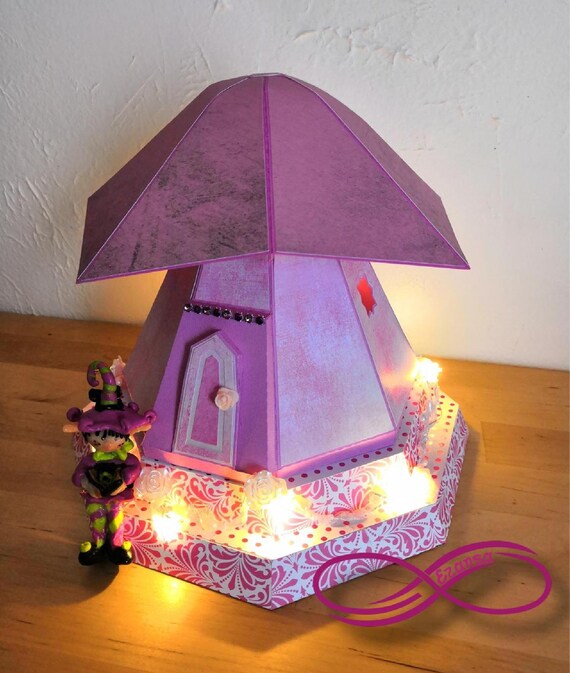 Download 3d Svg Fairy House Box 2 Svg Files Studio Pdf Etsy