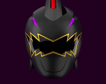 Archivos 3D de Power Rangers Dino Thunder Black Ranger