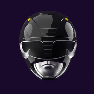 Mighty Morphin Power Rangers Black Ranger helmet 3D file