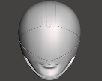 Timeranger Green Ranger Helmet 3D Printing STL