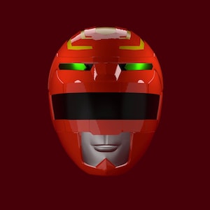Power Rangers Lost Galaxy Red Ranger Helmet 3D print file