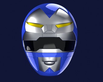 Power Rangers Lost Galaxy Blue Ranger Helmet 3D File