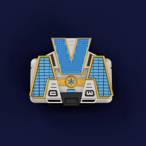 Power Rangers Lightspeed Rescue Titanium Ranger Morpher 3D File