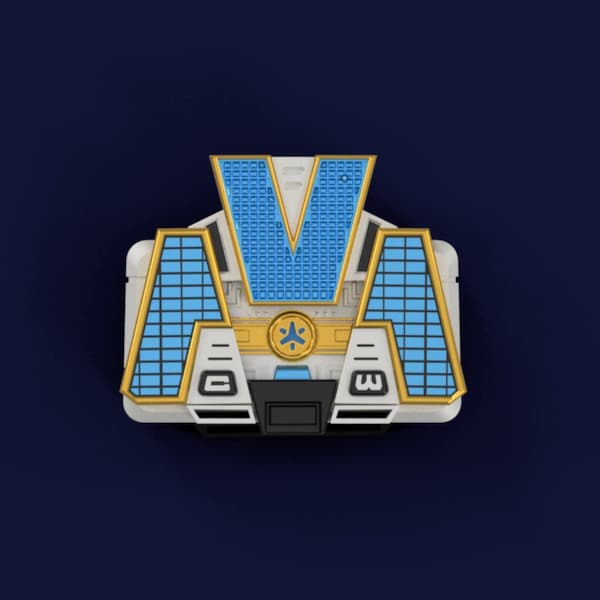 Power Rangers Lightspeed Rescue Titanium Ranger Morpher 3D-fil