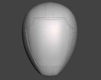 Power Rangers Lightspeed Rescue Blue Ranger Helmet 3D Print STL File