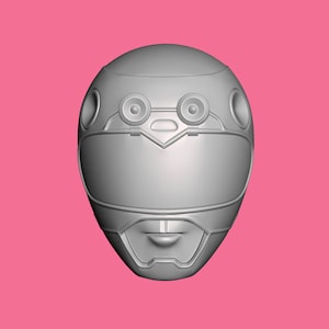 Pink Racer Helmet STL 3D Print file