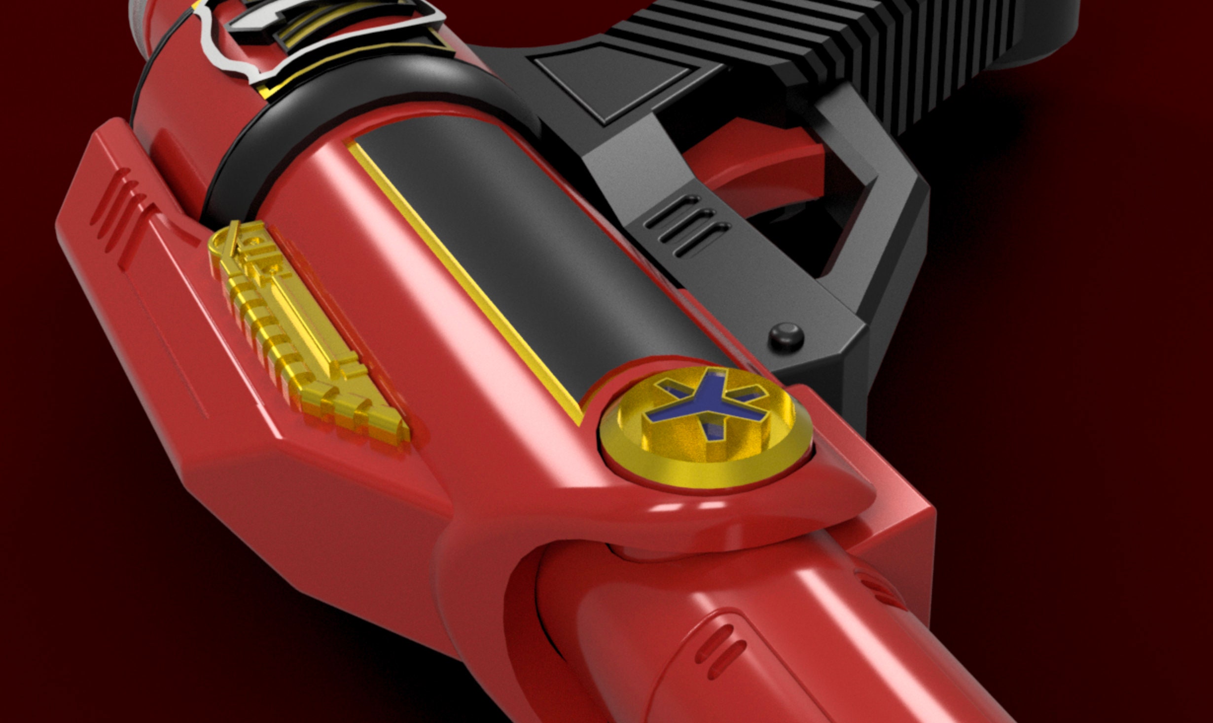 Power Rangers Rpm Blaster Power Rangers Lightspeed Rescue Blaster Transformable STL 3d Model - Etsy