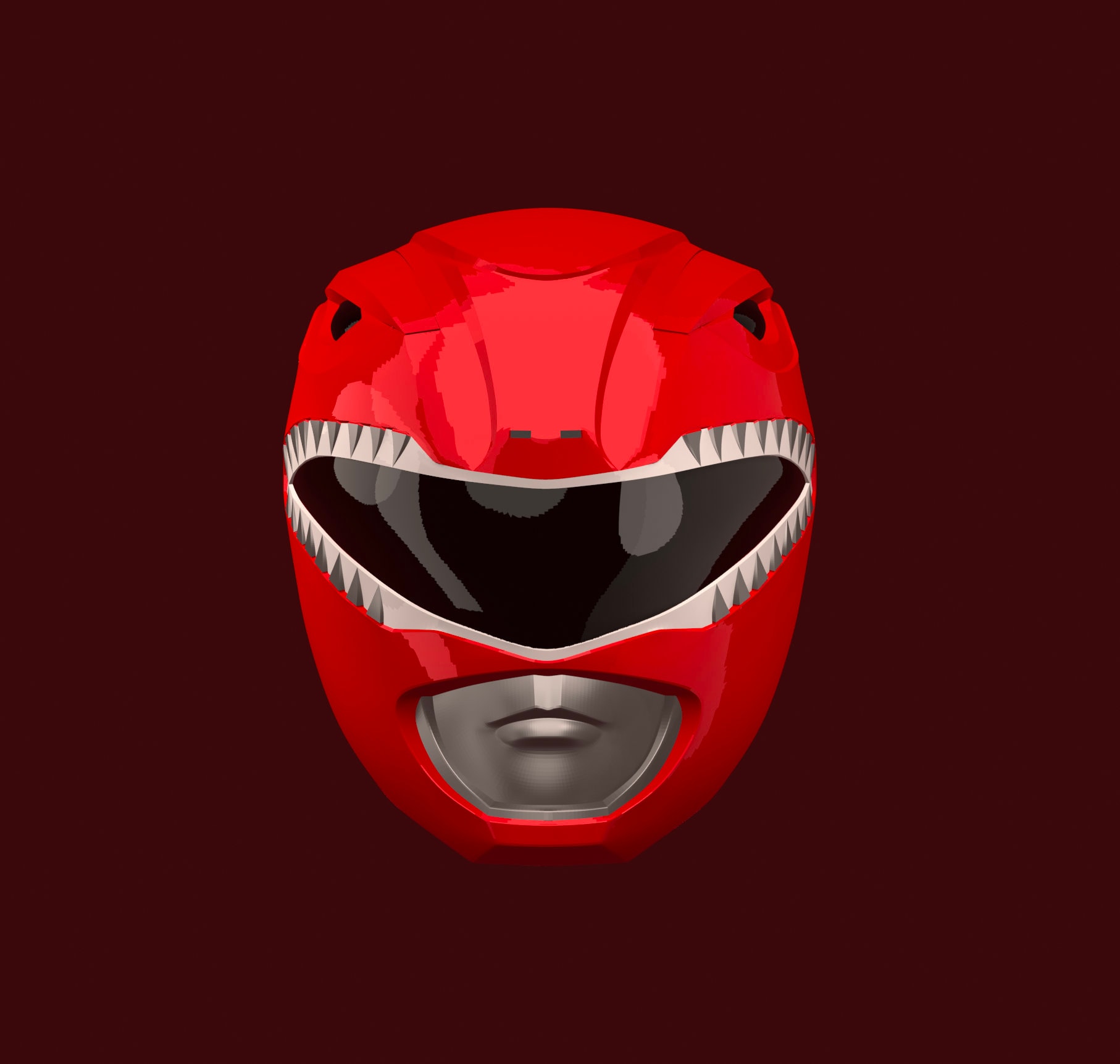 Mighty Morphin Power Rangers Mask iPhone Case for Sale by