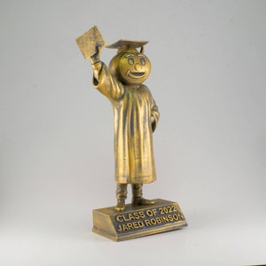 Customizable Brutus Ohio State Buckeyes Graduation 8&quot; tall Figurine