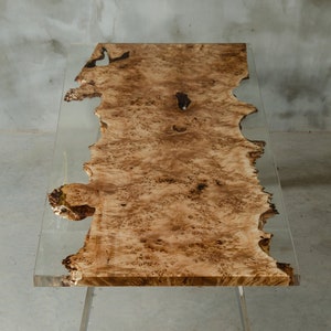 Burl dining table deals