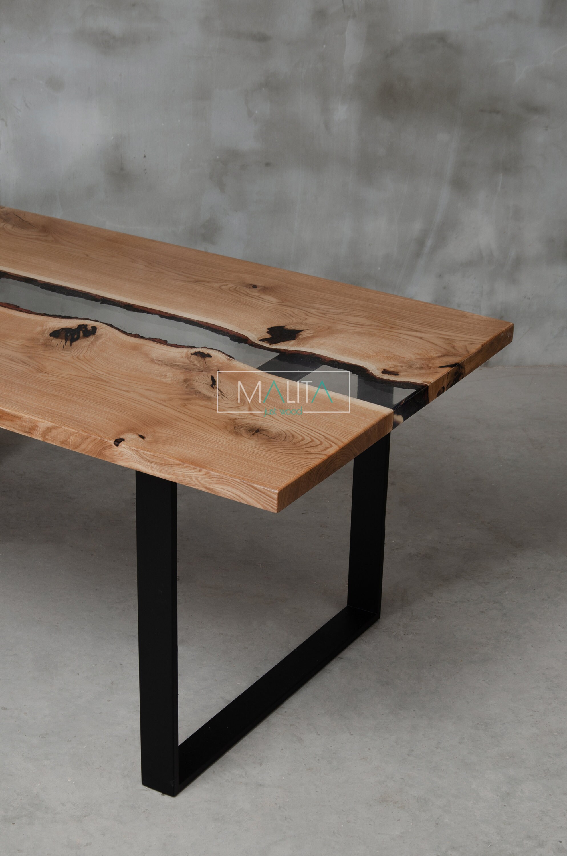Ideas In wood - Oak Timber/river Table/Character/live Edge/hard