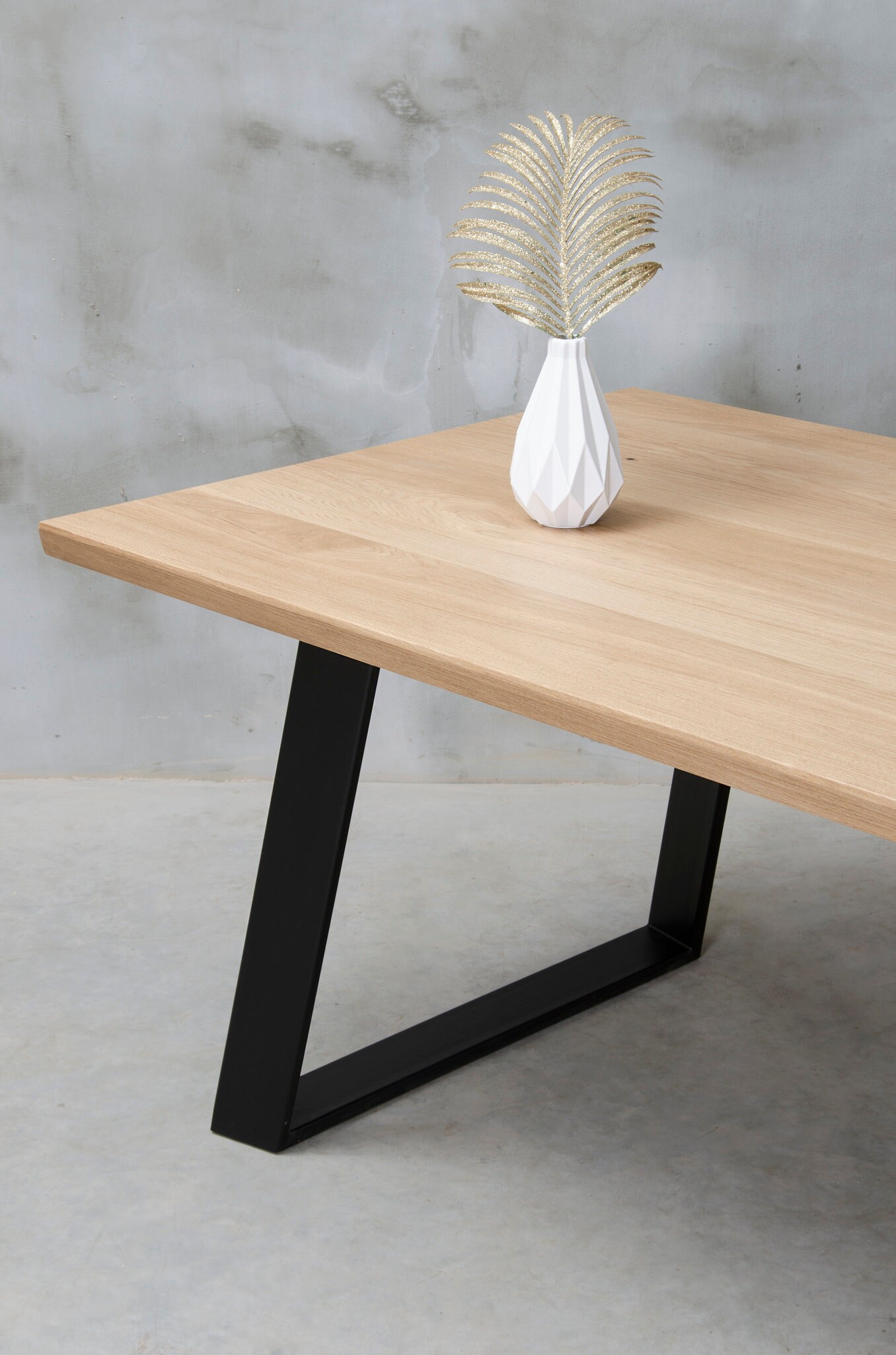 LIVE EDGE Dining Table oak table one slab table wooden Etsy