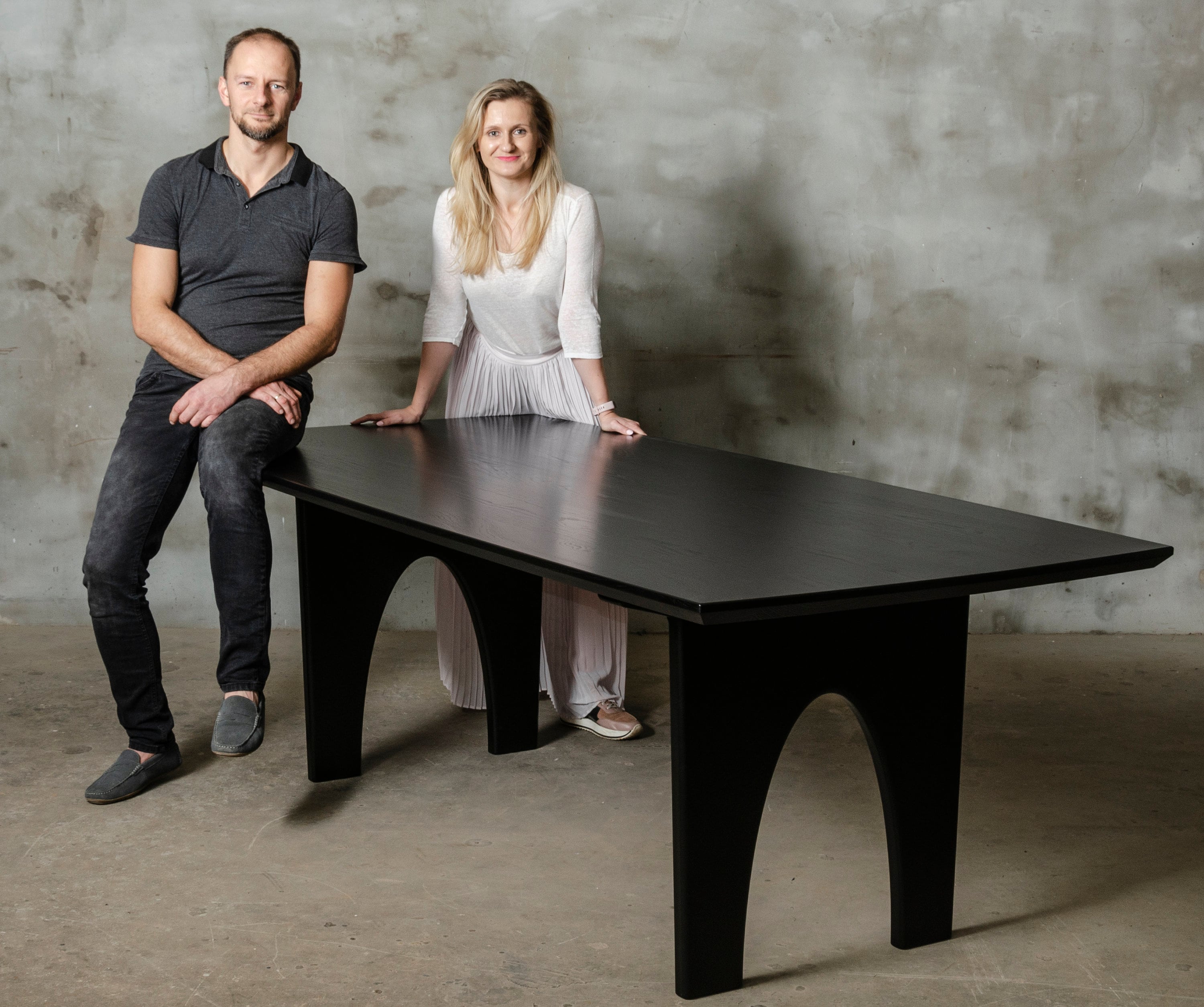 Black dining table - Etsy Polska Black dining table - Etsy Polska