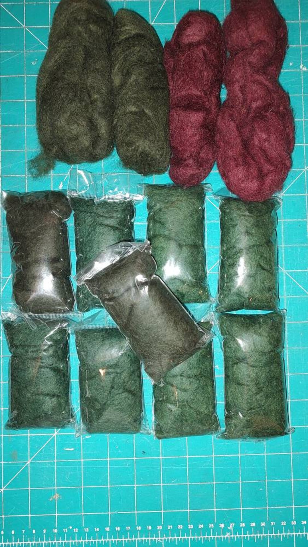 100 Wool Roving Wool for Felting Needle Felting 6.5 Etsy