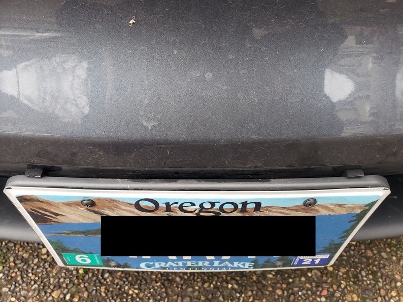 NoHole Tesla Model X Front License Plate Installation kit Etsy